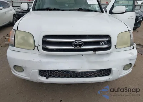 2002 Toyota Sequoia Limited V8 z USA, uszkodzony, nr VIN 5TDBT48A52S107775